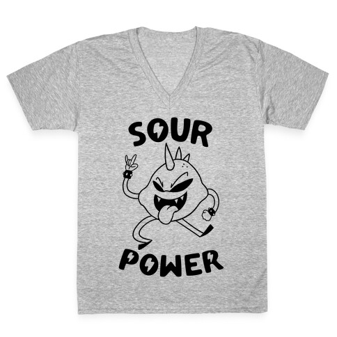 Sour Power V-Neck Tee Shirt