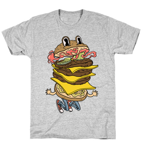 Triple Decker Burger Dude T-Shirt