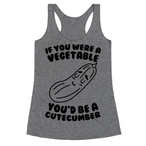 Cutecumber Racerback Tank Top