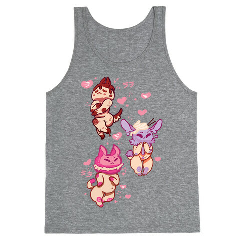 Kawaii Chibi Desserts Tank Top