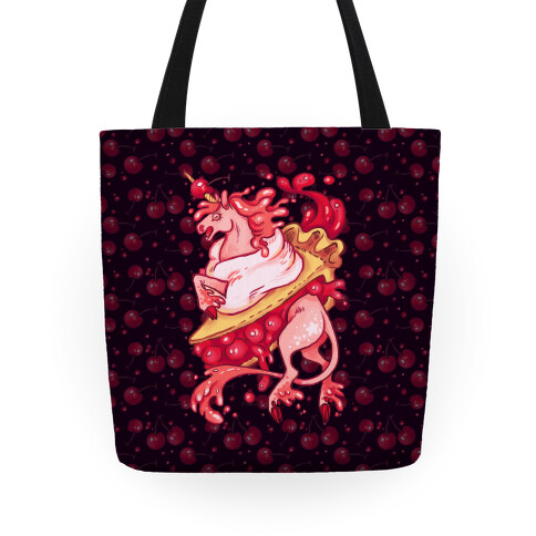 Kawaii Unicorn Pie Tote