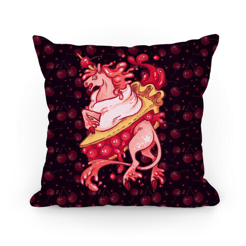 Kawaii Unicorn Pie Pillow