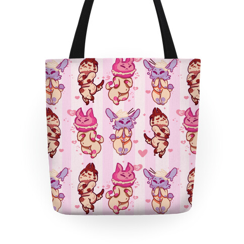 Kawaii Chibi Desserts Tote