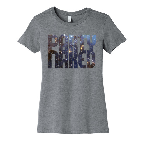 Party Naked Womens T-Shirt