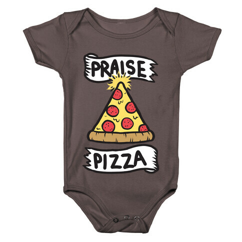 Praise Pizza Baby One-Piece
