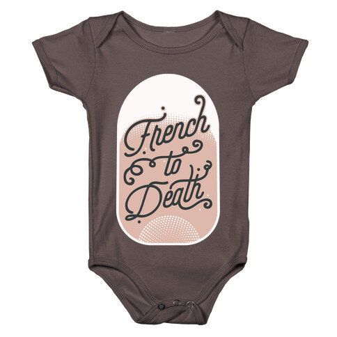 French to Death Baby One-Piece