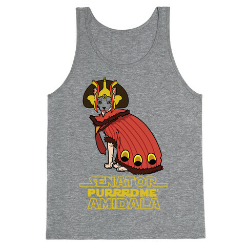 Senator Purrrdme Amidala Tank Top