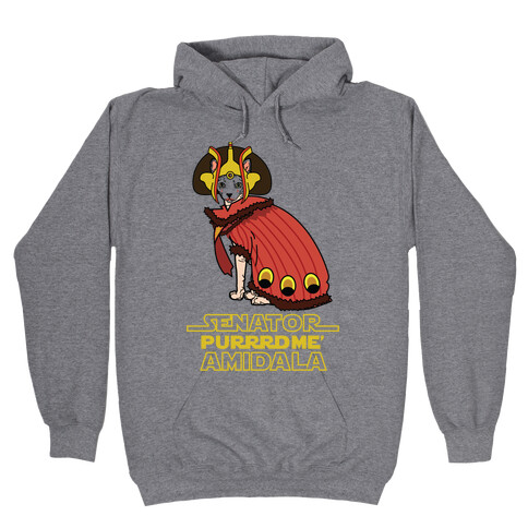 Senator Purrrdme Amidala Hooded Sweatshirt