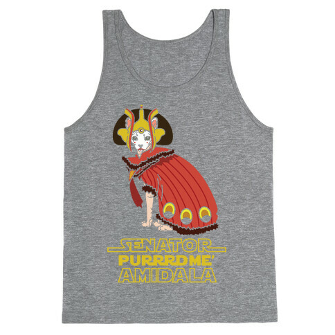 Senator Purrrdme Amidala Tank Top