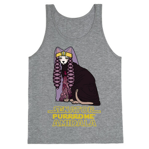 Senator Purrrdme Amidala Tank Top