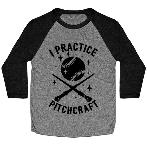 I Practice Pitchcraft Baseball Tee