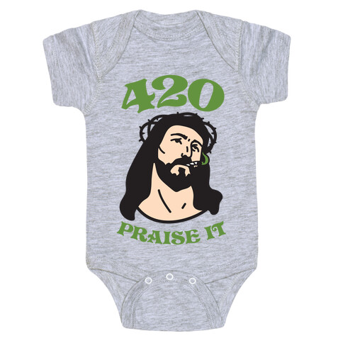 420 Praise It Baby One-Piece