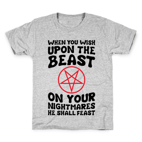 When You Wish Upon The Beast Kids T-Shirt