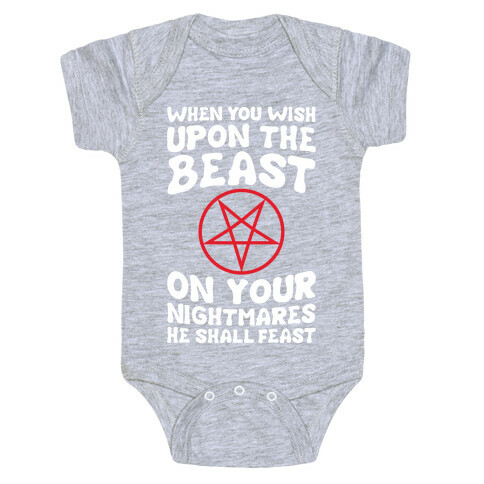 When You Wish Upon The Beast Baby One-Piece