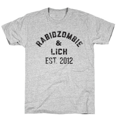 RabidZombie & Lich (distressed) T-Shirt