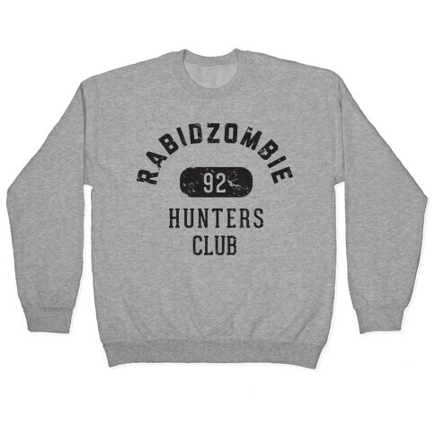 RabidZombie Hunters Club Hoodie Pullover