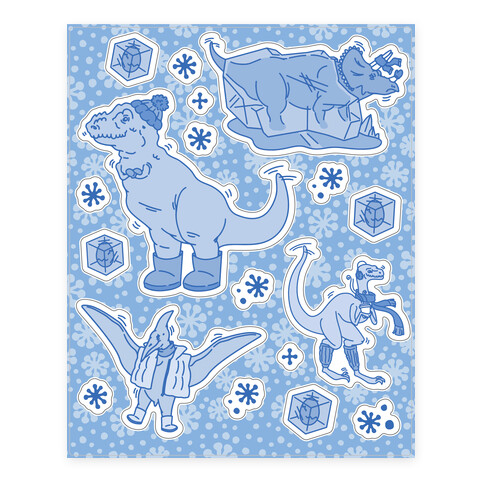 The Ice Age  Stickers and Decal Sheet