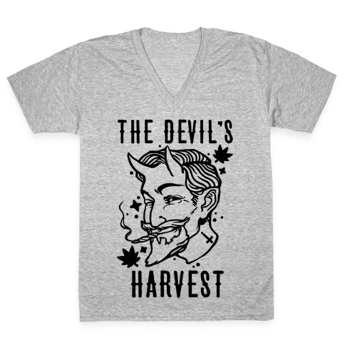 The Devil's Harvest V-Neck Tee Shirt