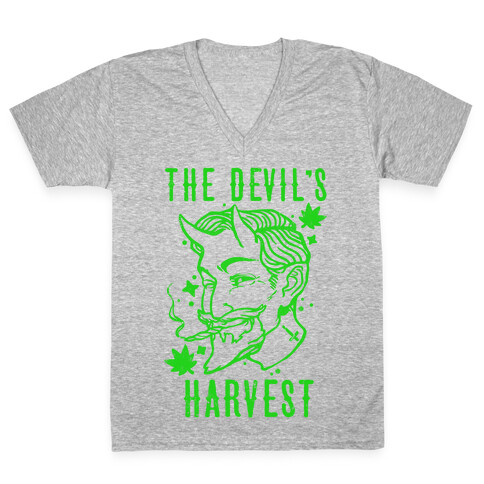 The Devil's Harvest V-Neck Tee Shirt