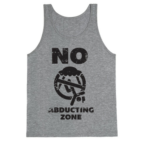 No Abducting Zone (yellow) Tank Top