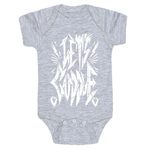 Let's Cuddle (Metal) Baby One-Piece