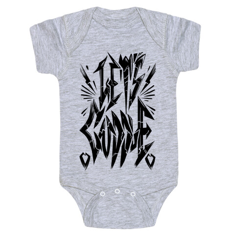 Let's Cuddle (Metal) Baby One-Piece