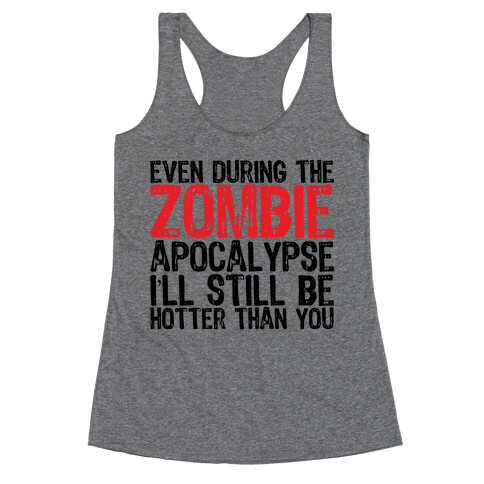 Hot Zombie Racerback Tank Top