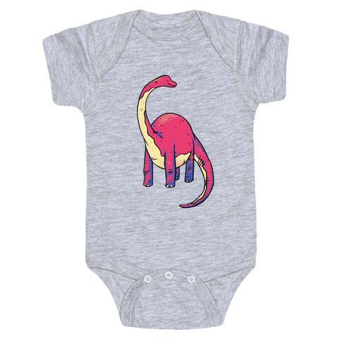 Derpy Dinosaur Baby One-Piece