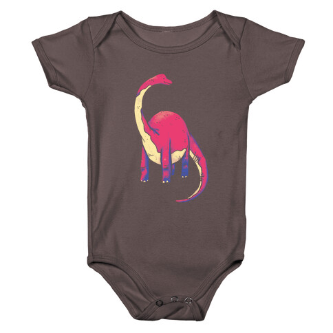 Derpy Dinosaur Baby One-Piece