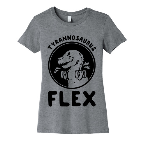 Tyrannosaurus Flex Womens T-Shirt