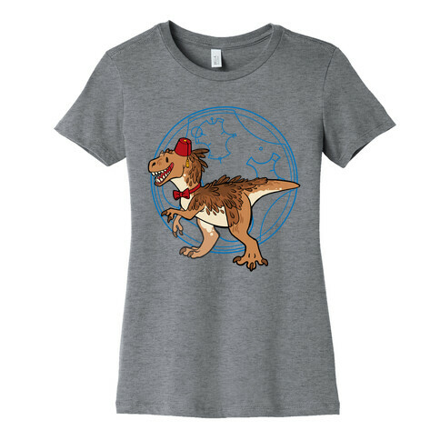 Dinosaur Doctor Who Womens T-Shirt