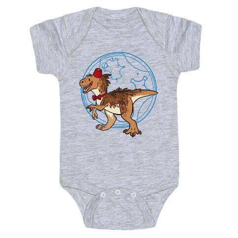 Dinosaur Doctor Who Baby One-Piece