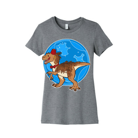 Dinosaur Doctor Who Womens T-Shirt