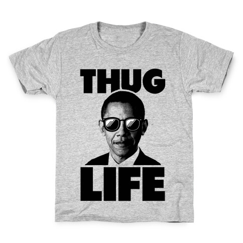 Obama Thug Life Kids T-Shirt