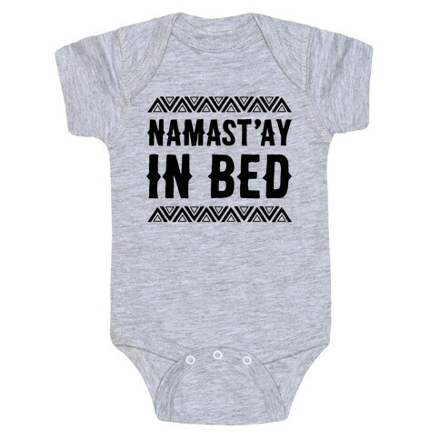 Namasta'ay In Bed Baby One-Piece