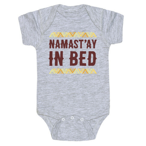 Namasta'ay In Bed Baby One-Piece