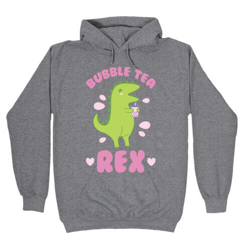 Bubble Tea Rex Hooded Sweatshirt