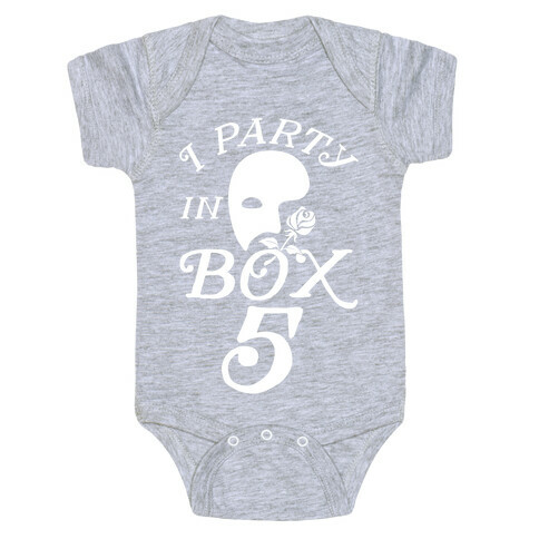 I Party In Box 5 Baby One-Piece