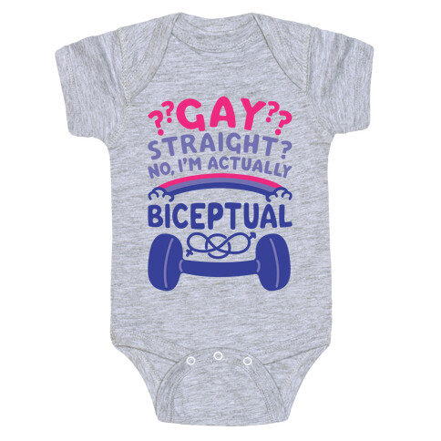 I'm Biceptual Baby One-Piece