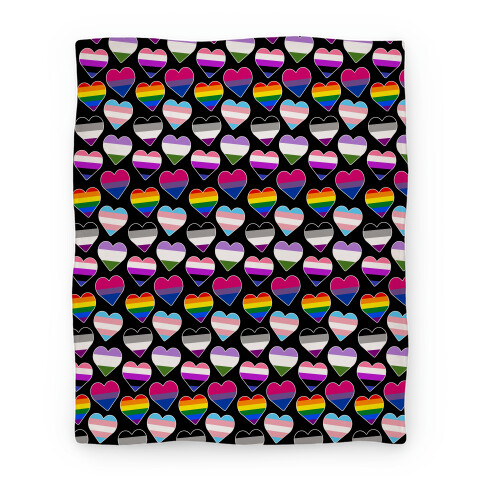 It's All Love Pattern Blanket