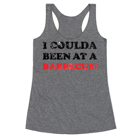 BBQ Independence Day (Vintage) Racerback Tank Top