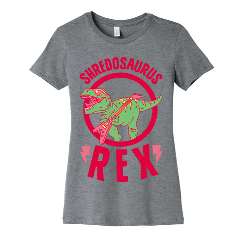 Shredosaurus Rex Womens T-Shirt