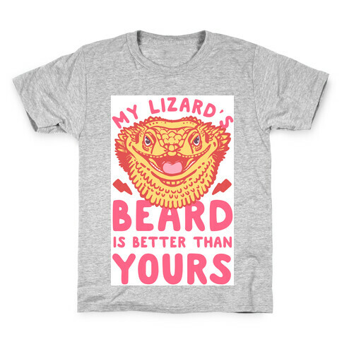 My Lizard's Beard is Better Than Yours Kids T-Shirt