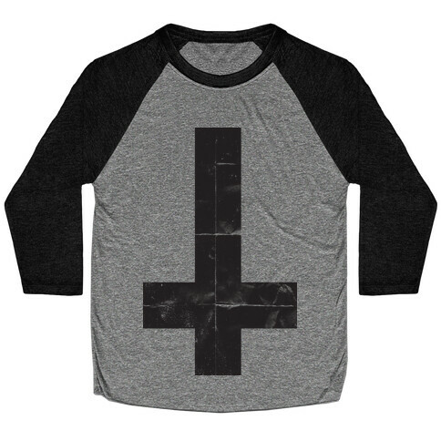 Upside Down Cross (Tank) Baseball Tee