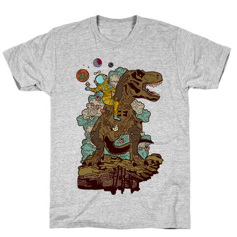 Dinosaur Strength Tarot T-Shirt