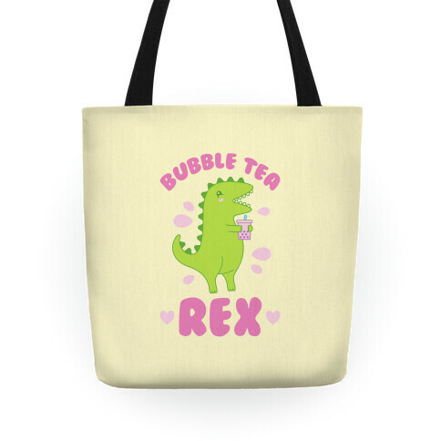 Bubble Tea Rex Tote