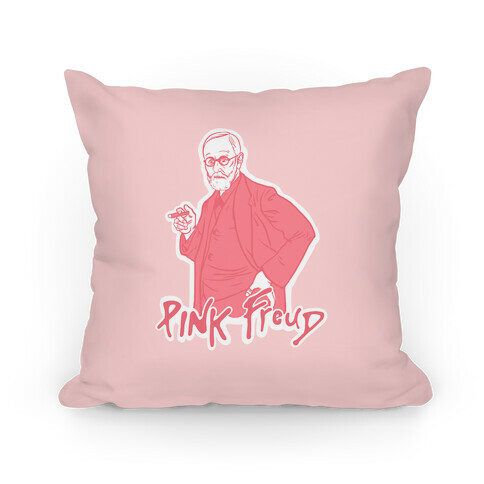 Pink Freud Pillow