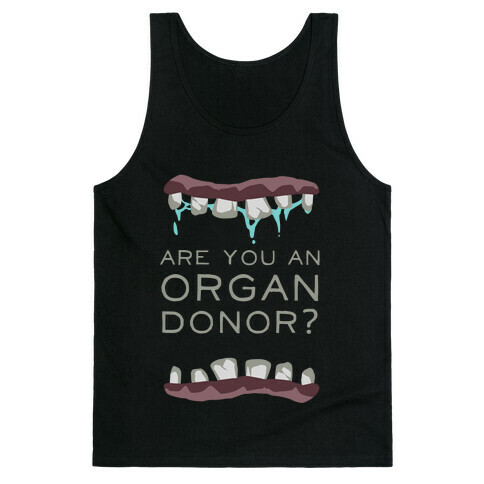 Zombie Organ Donor Tank Top