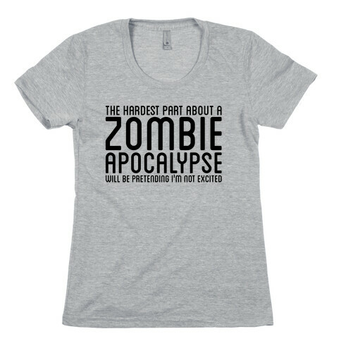 Zombie Womens T-Shirt