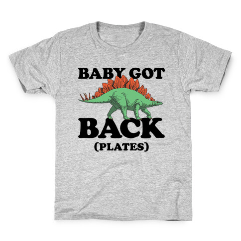 Baby Got Back Plates Kids T-Shirt